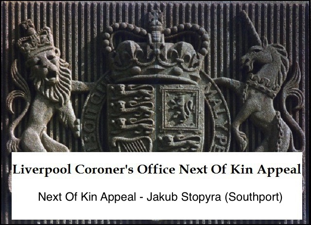 Next Of Kin Appeal - Jakub Stopyra (Southport)