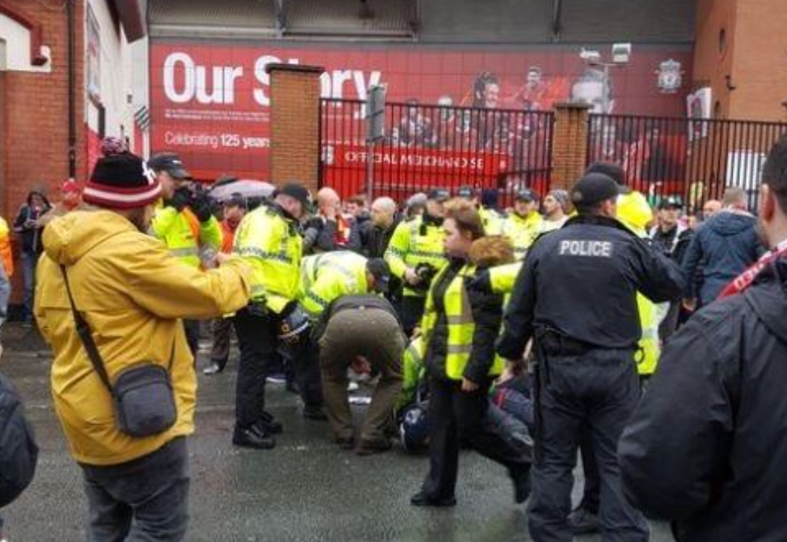 Two men charged following incident in Anfield