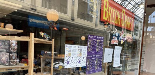 Desolate arcade is a sorry sight as lego shop leaves